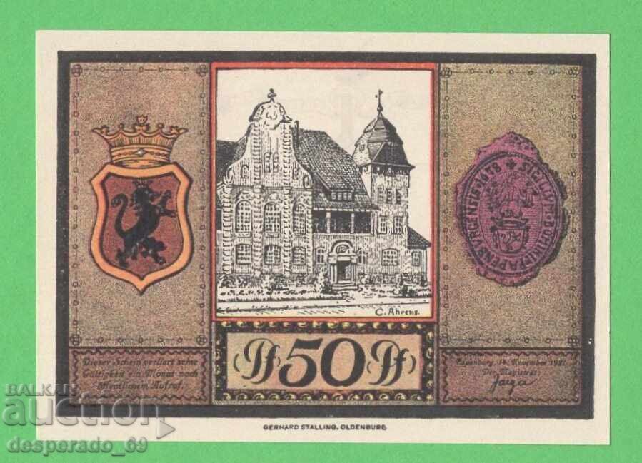 (¯`'•.¸NOTGELD (гр. Papenburg) 1921 UNC -50 пфенига •'´¯) с цена € 1.70 | 3.32 лв.