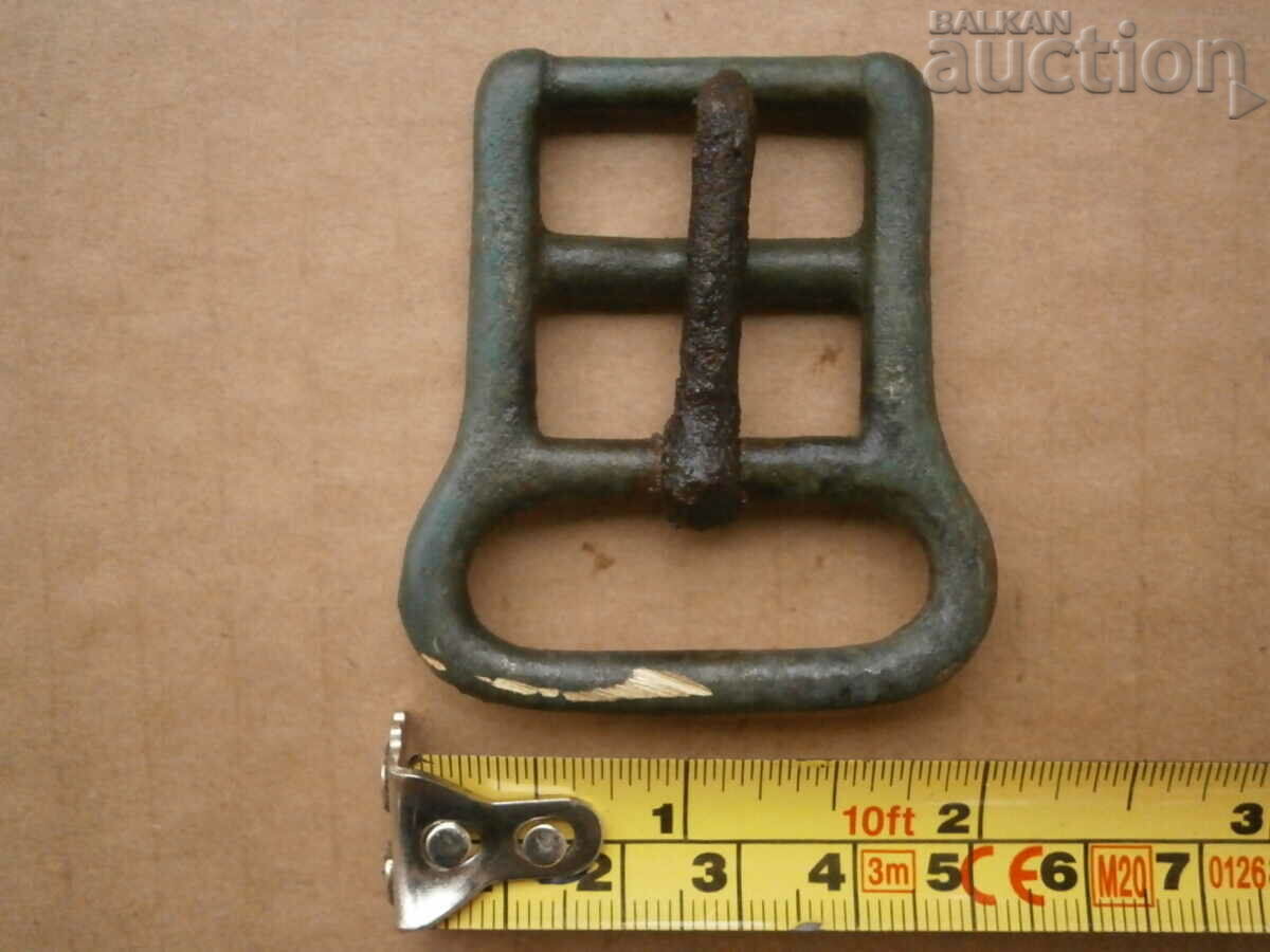 antique WW1 WWI bronze cavalry saddle belt buckle - 6 antique WW1 WWI bronze cavalry saddle belt buckle - 6