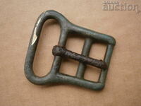 antique WW1 WWI bronze cavalry saddle belt buckle