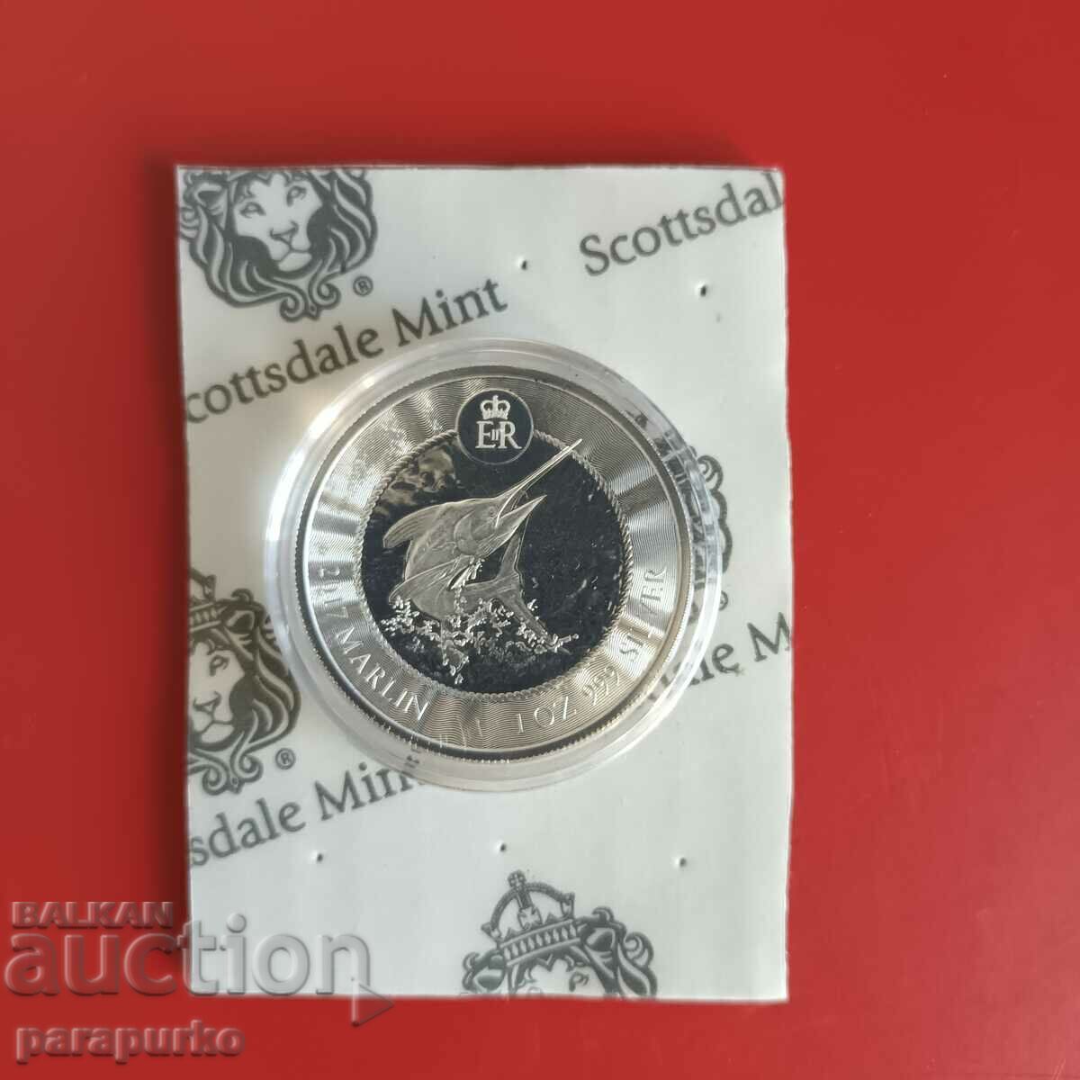 Auction Silver 1oz CAYNAN ISLANDS MARLYN 2017 READ!!! Auction Silver 1oz CAYNAN ISLANDS MARLYN 2017 READ!!!