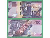 (¯`'•.¸ KENYA 100 Shillings 2019 UNC ¸.•'´¯)