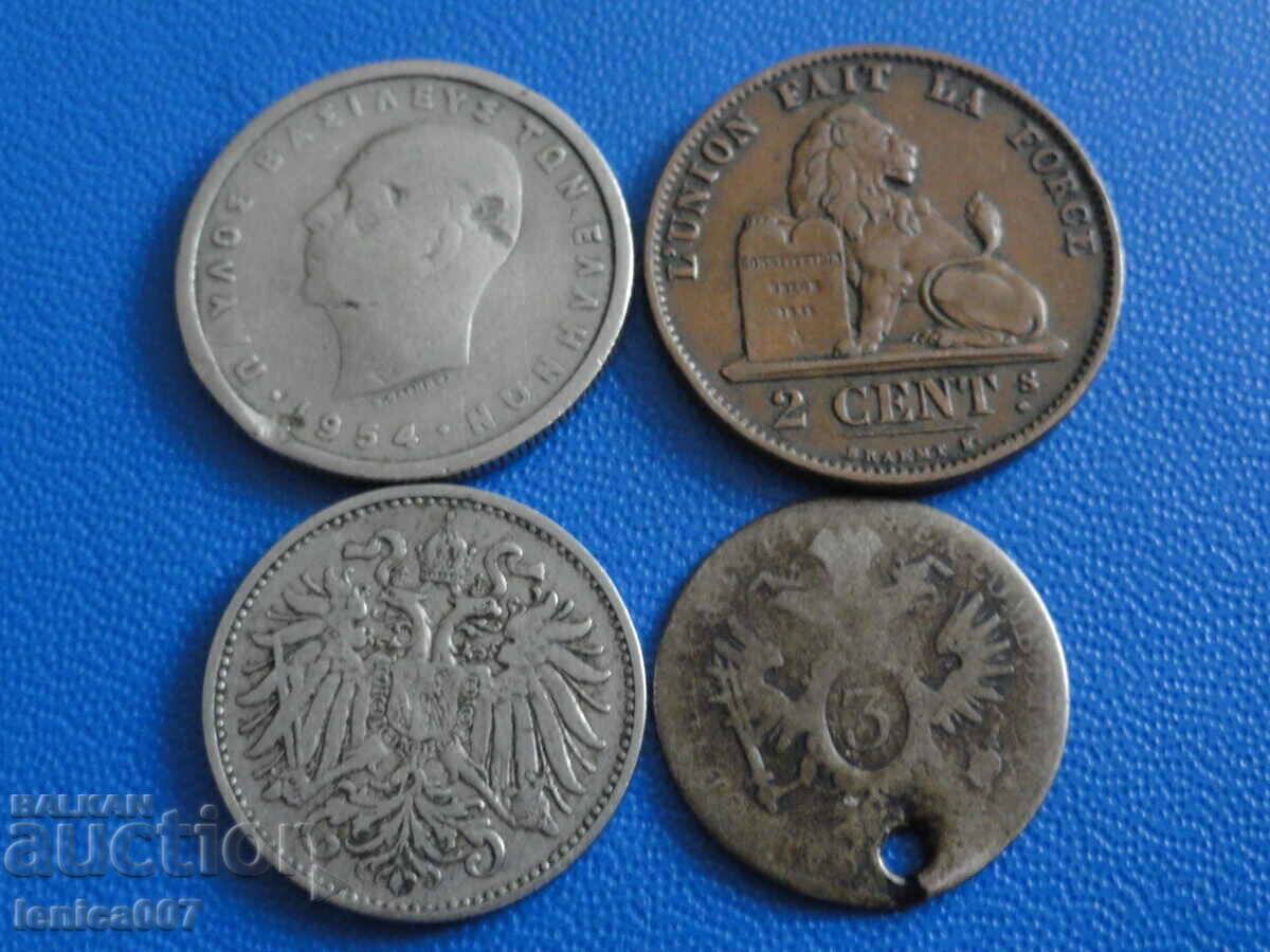 Interesting coins (4 pieces) - 5 Interesting coins (4 pieces) - 5