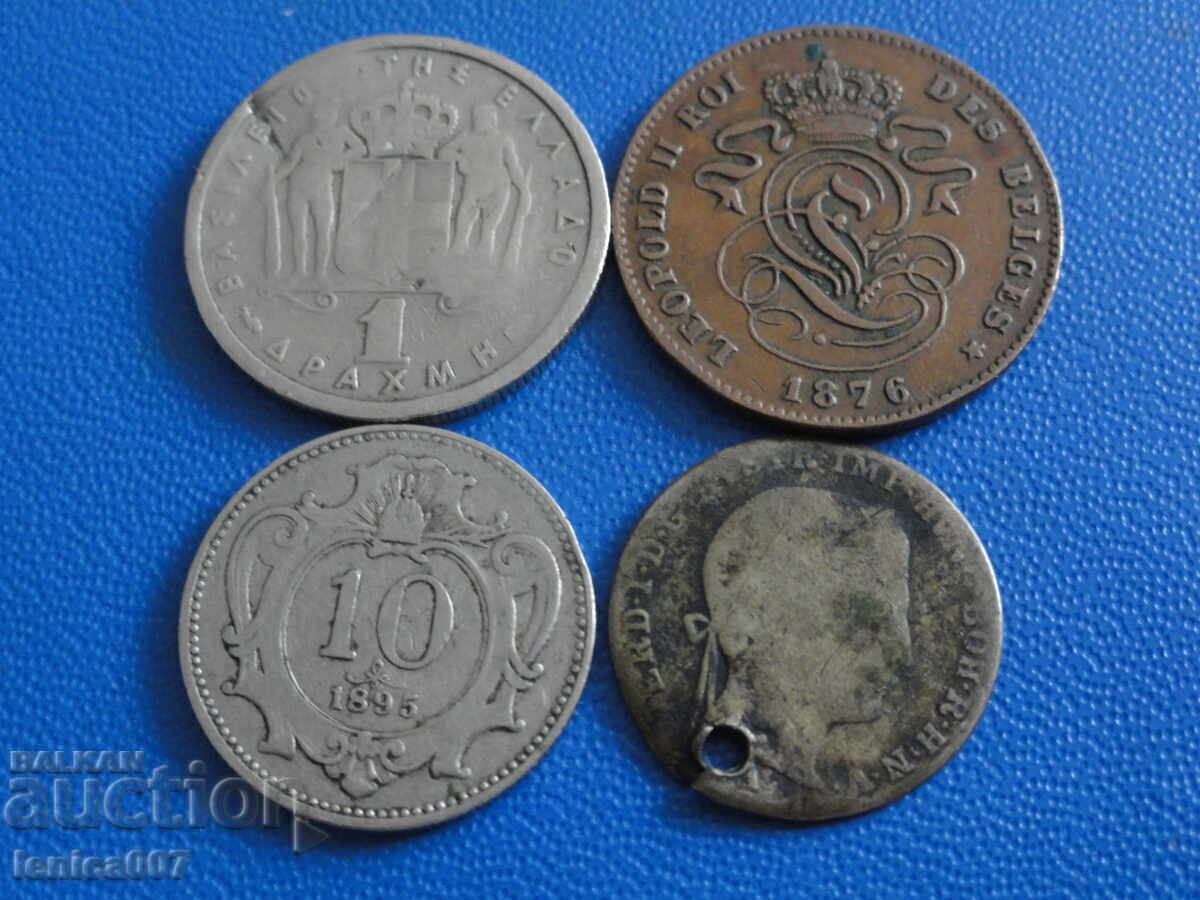 Monede interesante (4 bucăți) - 6 Monede interesante (4 bucăți) - 6