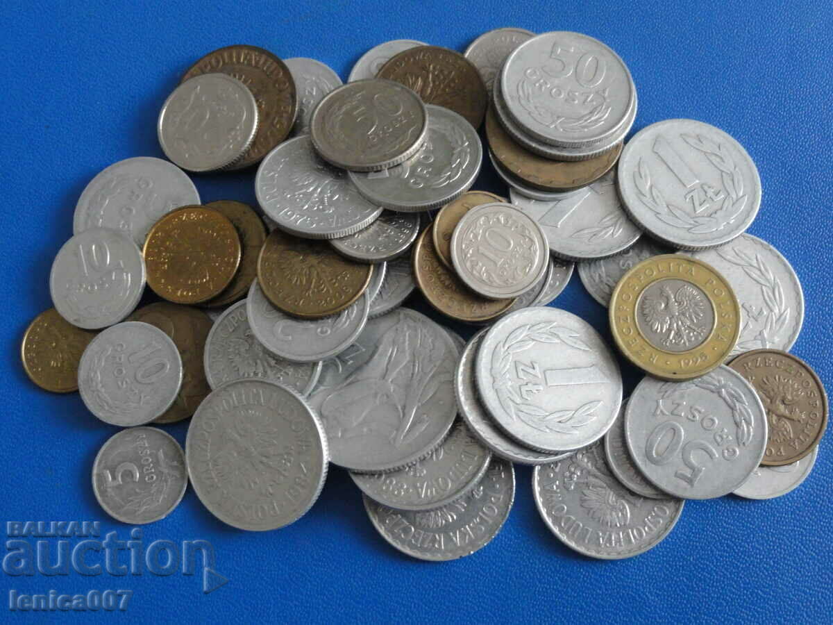 Полша - Монети (54 броя)