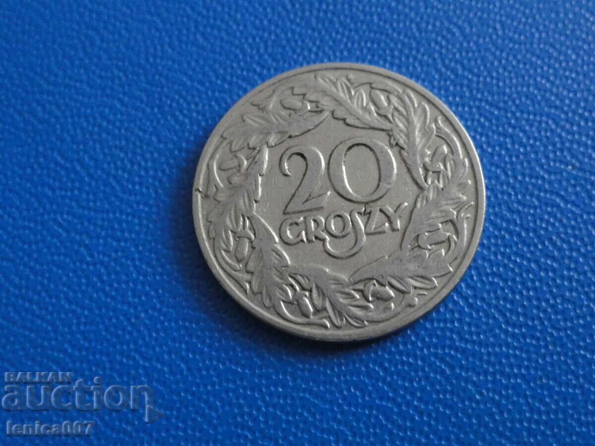 Poland 1923 - 20 groszy - 6