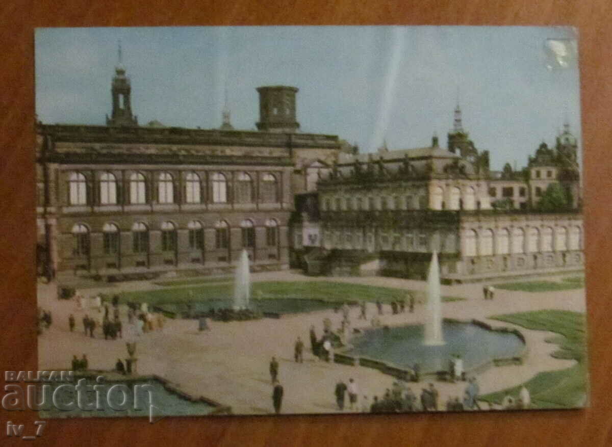 КАРТИЧКА, Германия - Дрезден