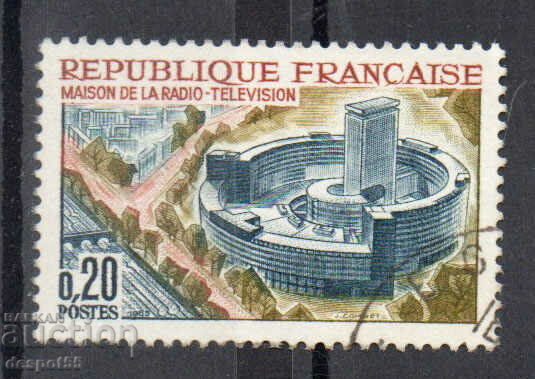 1963. France. Radio-television center - Paris.