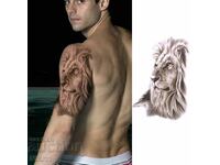 Tatuaj temporar cu leu, tatus lion