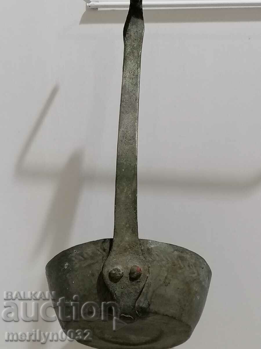 Old copper fountain ladle kishkil cap copper with price 71.00 BGN | € 36.30 Old copper fountain ladle kishkil cap copper with price 71.00 BGN | € 36.30