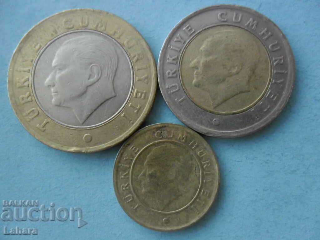 Lot of coins Turkey 2010 with price 1.60 BGN | € 0.82 Lot of coins Turkey 2010 with price 1.60 BGN | € 0.82