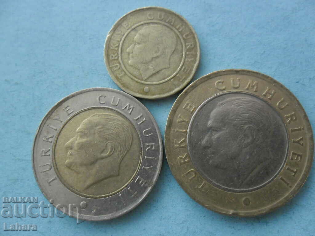 Lot of coins Turkey 2009 with price 1.60 BGN | € 0.82 Lot of coins Turkey 2009 with price 1.60 BGN | € 0.82
