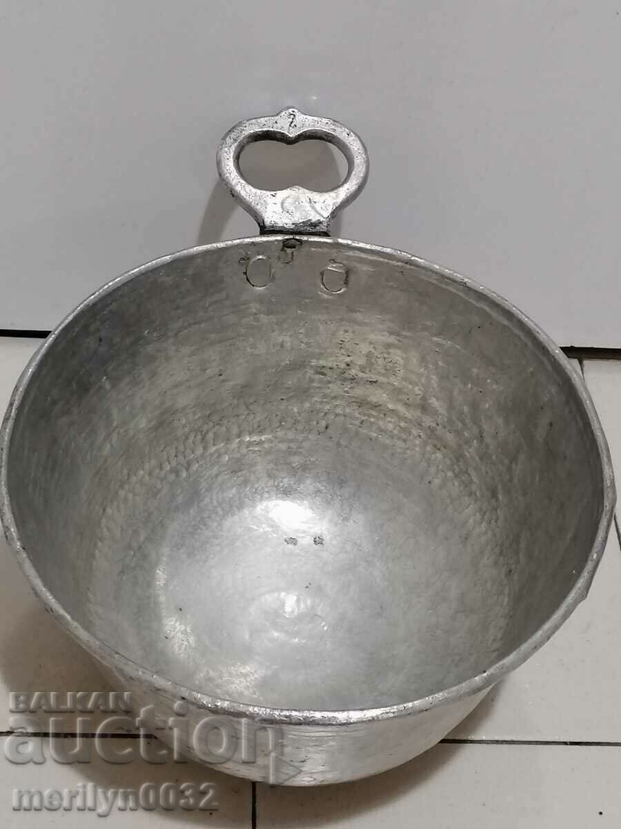 Old copper vessel, cupel pan, copper pit with price 195.00 BGN | € 99.70 Old copper vessel, cupel pan, copper pit with price 195.00 BGN | € 99.70