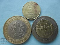 Лот монети турция 2014 г.