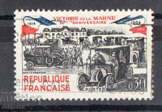 1964. Франция. 50-годишнината от победата при Марне.
