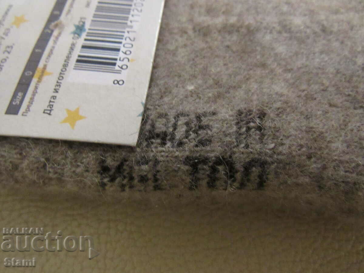 Auction Machine knitted 100% wool children's socks, size 5 Auction Machine knitted 100% wool children's socks, size 5