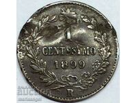 1 centesimo 1899 Italia Umberto I - rar