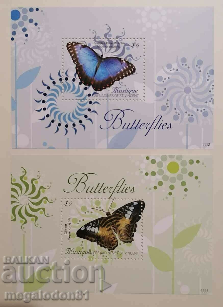 Saint Vincent (in Mustique) - butterfly fauna with price 22.00 BGN | € 11.25 Saint Vincent (in Mustique) - butterfly fauna with price 22.00 BGN | € 11.25
