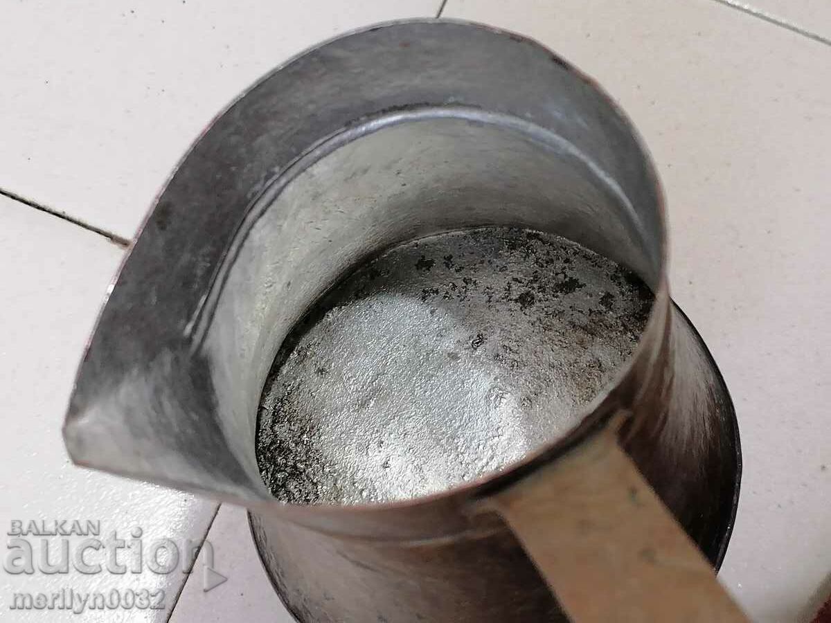Delivery of Old tinned copper cezve, coffee pot, copper, copper vessel Delivery of Old tinned copper cezve, coffee pot, copper, copper vessel