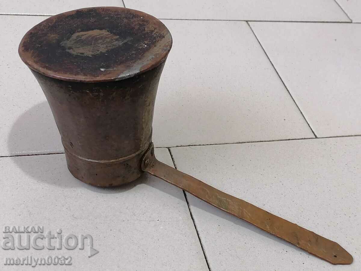 Old tinned copper cezve, coffee pot, copper, copper vessel - 7 Old tinned copper cezve, coffee pot, copper, copper vessel - 7