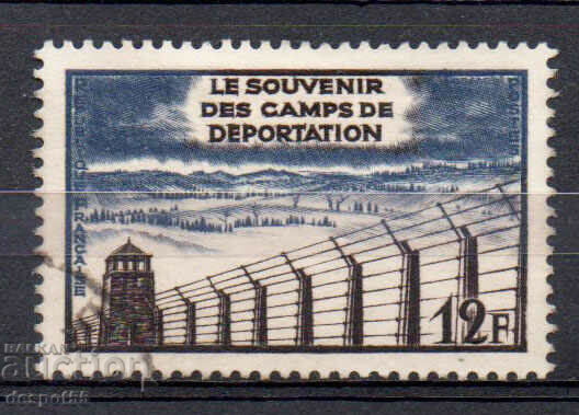 1955. Franţa. Eliberarea din lagărele de concentrare.