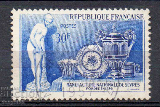 1957. Franţa. 200 de ani de fabricație în Sèvres.