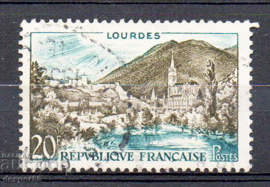 1958. France. Lourdes - Department Hautes-Pyrénées.