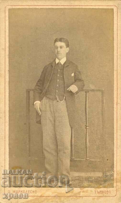 OLD PHOTO - CARDBOARD - O. MARCOLESKO - TARNOVO - M1339