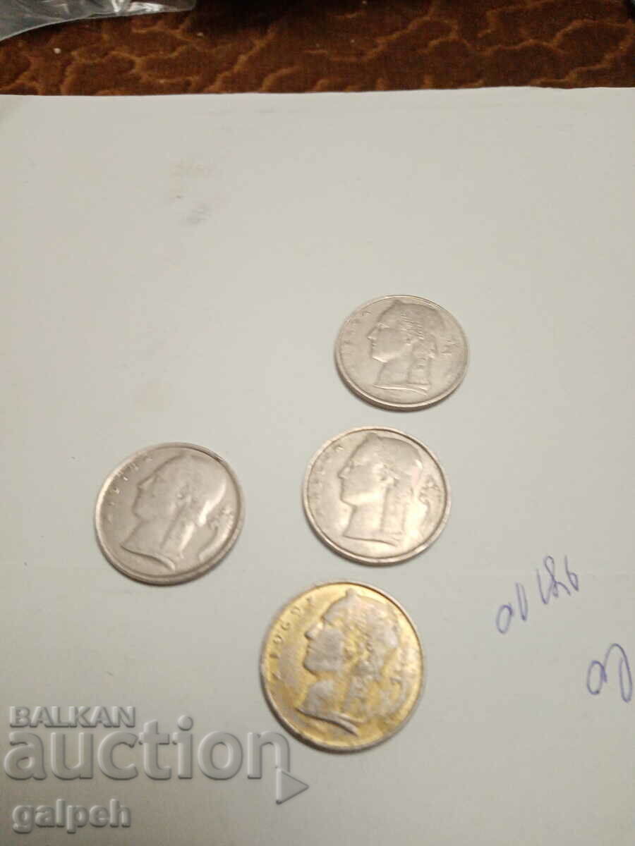 Δημοπρασία ΝΟΜΙΣΜΑΤΑ ΒΕΛΓΙΟ - 8 τεμ. - 1 BGN Δημοπρασία ΝΟΜΙΣΜΑΤΑ ΒΕΛΓΙΟ - 8 τεμ. - 1 BGN