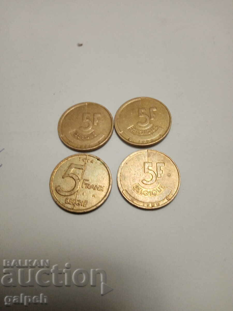 Παράδοση ΝΟΜΙΣΜΑΤΑ ΒΕΛΓΙΟ - 8 τεμ. - 1 BGN Παράδοση ΝΟΜΙΣΜΑΤΑ ΒΕΛΓΙΟ - 8 τεμ. - 1 BGN