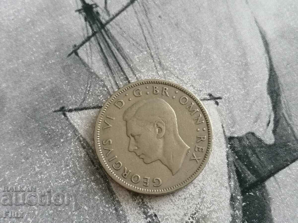 Монета - Великобритания - 2 шилинга | 1949г. с цена € 1.85 | 3.62 лв.