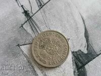 Монета - Великобритания - 2 шилинга | 1949г.