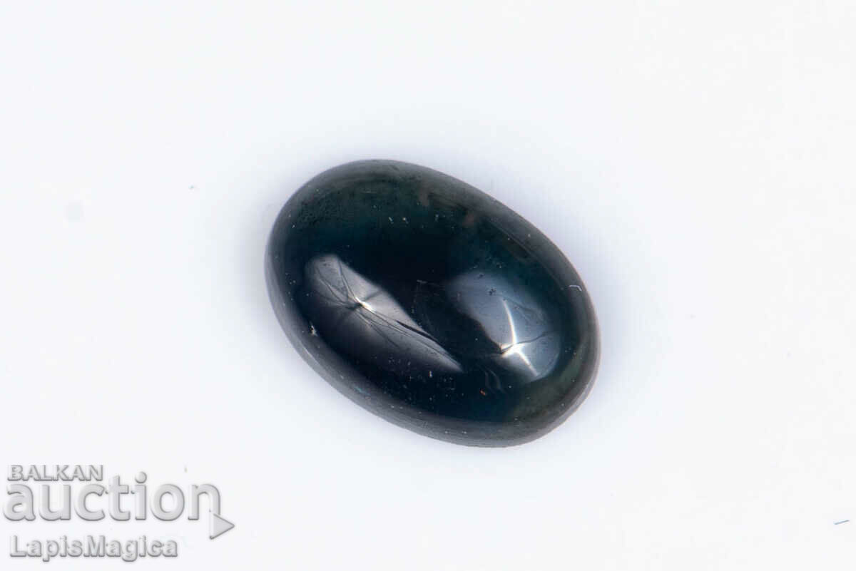 Blue Sapphire 0.72ct Heated Oval Cabochon #6