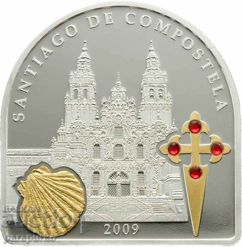 Argint 25g SANTIAGO DE COMPOSTELA 2009 CITESTE!!!