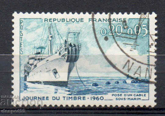 1960. Франция. Ден на пощенската марка.