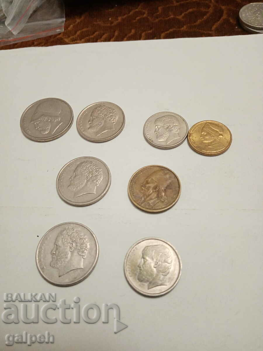 ΝΟΜΙΣΜΑΤΑ ΕΛΛΑΔΑ - 8 τεμ. - 1,2 λέβα - 5 ΝΟΜΙΣΜΑΤΑ ΕΛΛΑΔΑ - 8 τεμ. - 1,2 λέβα - 5