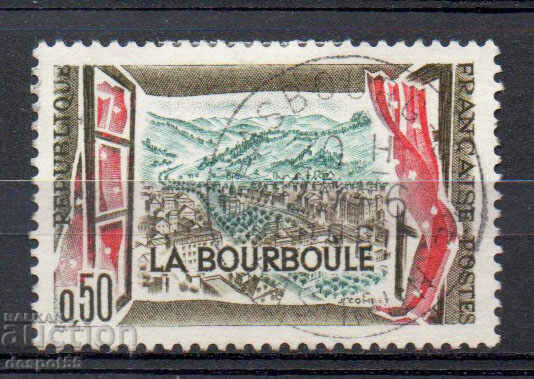 1960. Franţa. La Bourboule - comuna franceza.