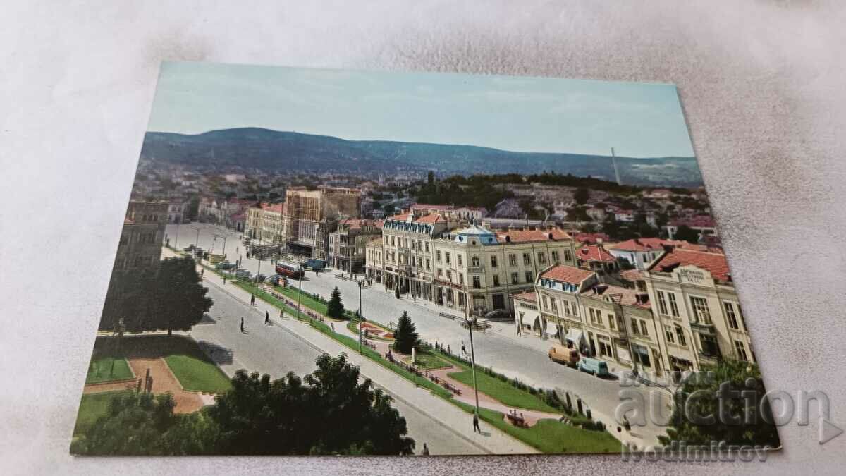 Καρτ ποστάλ Shumen View 1970