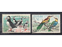 1960. Franţa. Protecția naturii - Păsări.
