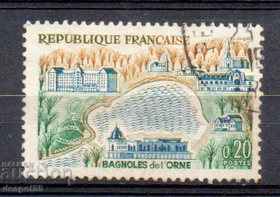 1961. Γαλλία. Bagnoles-de-l'Orne, γαλλική κοινότητα.