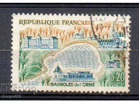 1961. Franţa. Bagnoles-de-l'Orne, comuna franceza.