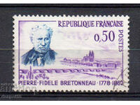 1962. Franţa. Pierre Bretonneau (1778-1862), medic francez.