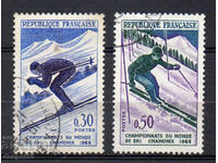 1962. France. World Ski Championships, Charmony.