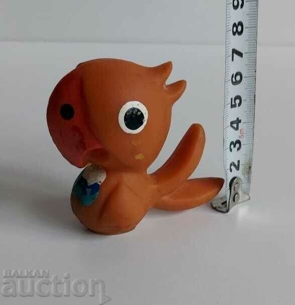RARE SOC RUBBER KIDS TOY PARROT with price 5.00 BGN | € 2.56 RARE SOC RUBBER KIDS TOY PARROT with price 5.00 BGN | € 2.56