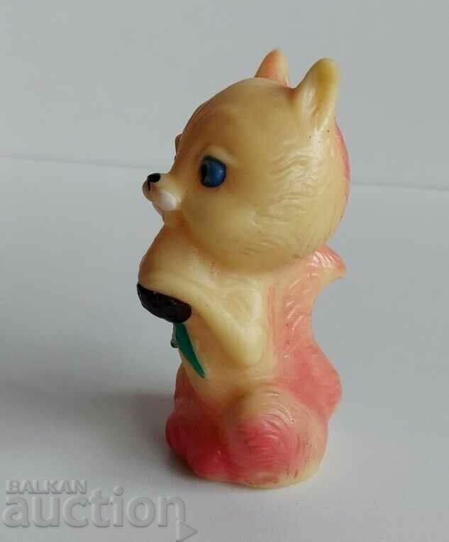 VERY RARE SOC CHILDREN'S RUBBER SQUIRREL TOY - 5 VERY RARE SOC CHILDREN'S RUBBER SQUIRREL TOY - 5