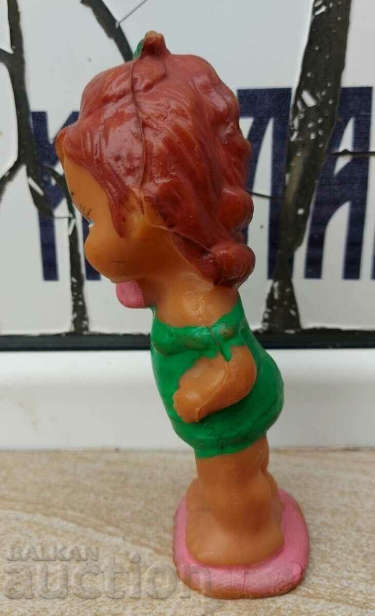 Delivery of VERY RARE SOC RUBBER KIDS TOY GIRL WITH PHONE Delivery of VERY RARE SOC RUBBER KIDS TOY GIRL WITH PHONE