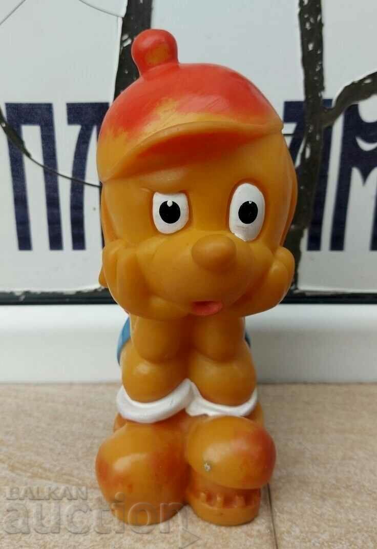 VERY RARE SOC RUBBER CHILDREN'S TOY BOY ON A POT with price 9.00 BGN | € 4.60 VERY RARE SOC RUBBER CHILDREN'S TOY BOY ON A POT with price 9.00 BGN | € 4.60