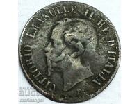 1 centesimo 1861 Ιταλία Victor Emmanuel - εκτός. σπάνιος