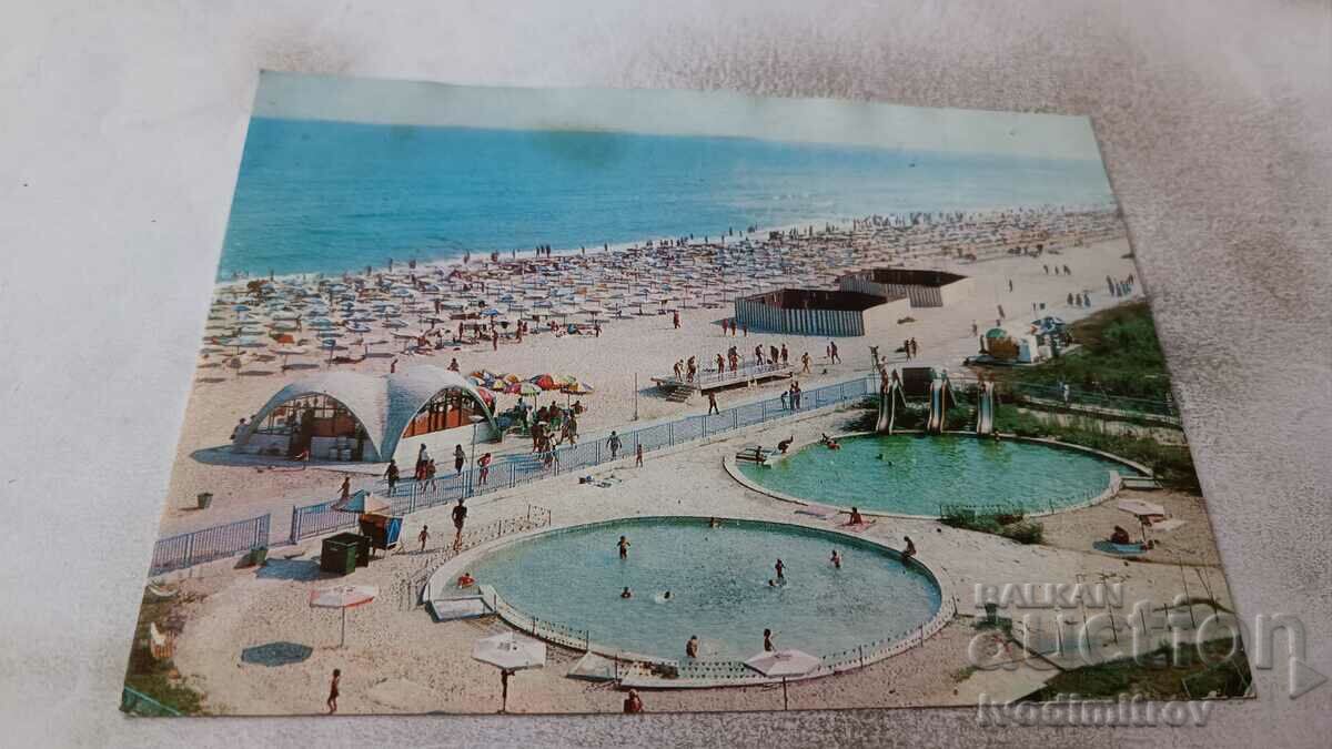 Carte poștală Albena Resort 1984
