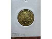 Gold Coin Albania 20 Francs Ari 1926. Skanderbeg