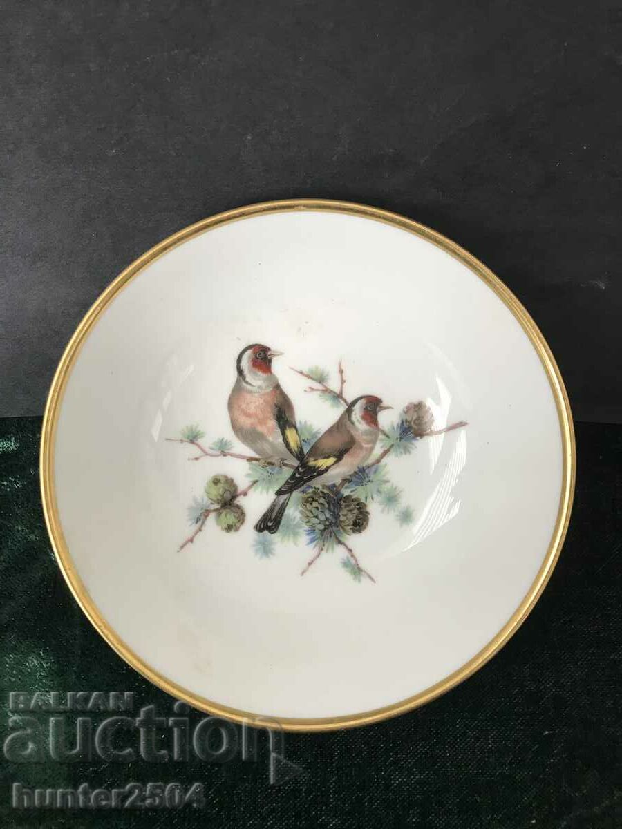 Plate, bowl-13 cm, marked